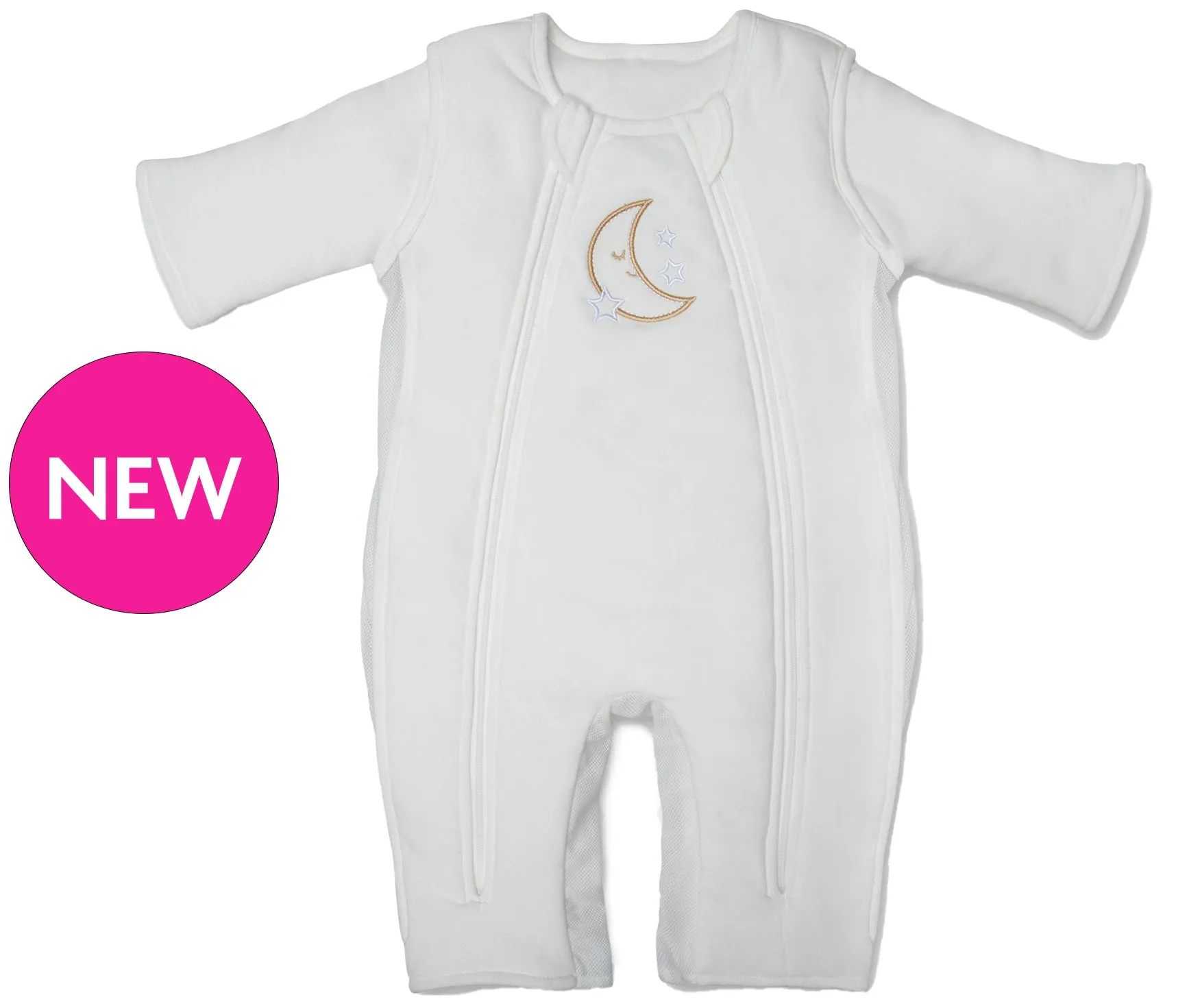 2-in-1 Double Zipper Swaddle Transition Sleepsuit