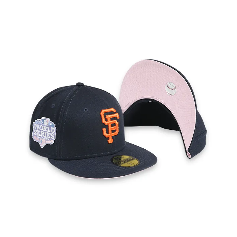 [60243523] San Francisco Giants 12 WS POP SWEAT Black 59FIFTY Men's Fitted Hat