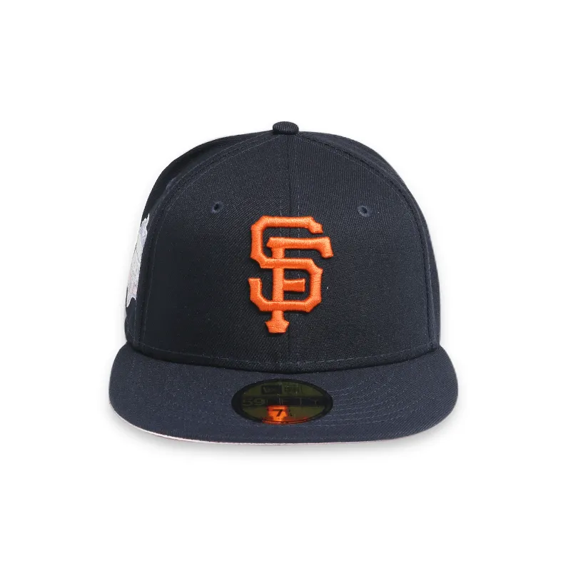 [60243523] San Francisco Giants 12 WS POP SWEAT Black 59FIFTY Men's Fitted Hat