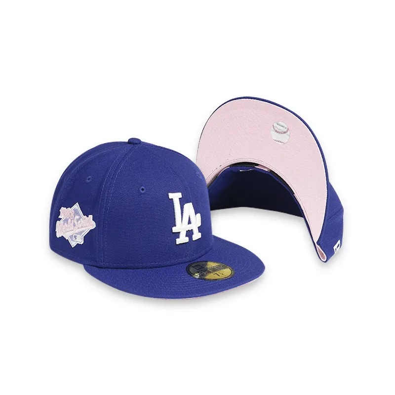 [60243526] Los Angeles Dodgers 88 WS POP SWEAT Blue 59FIFTY Men's Fitted Hat