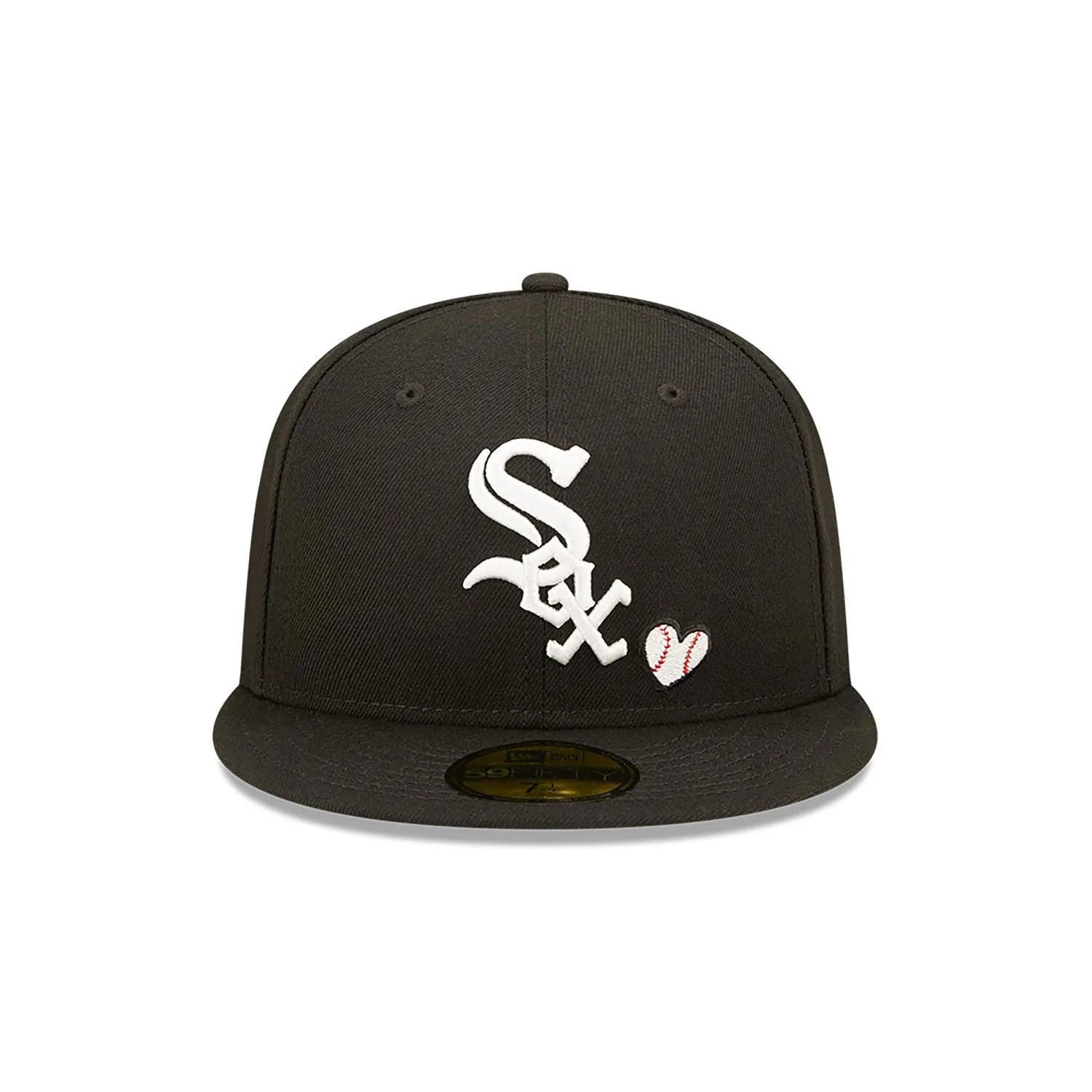 [60243674] Chicago White Sox 05 WS Team Heart Black 59FIFTY Mens Fitted Hat