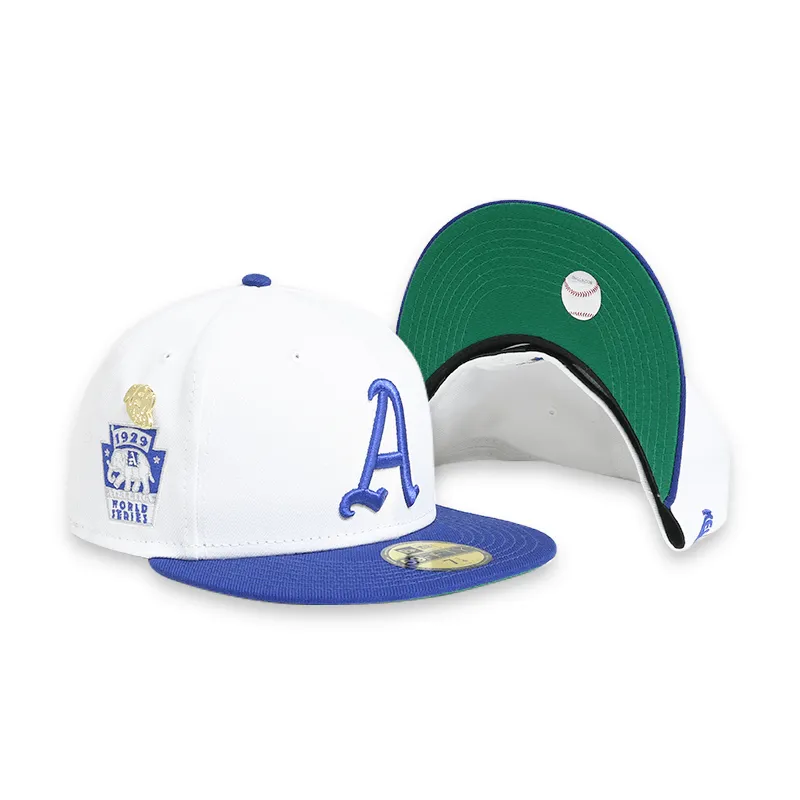 [60244528] Philadelphia Athletics LOGO History White '29 WS 59FIFTY Men's Fitted Hat