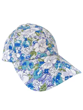 Adult Baseball Hat, Iris Floral