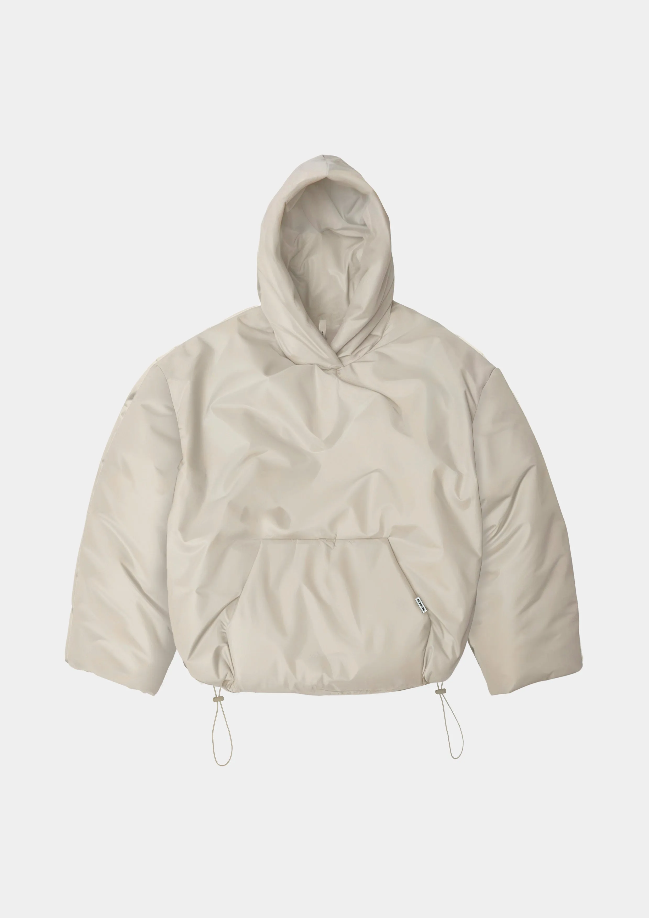 Airdrop Puffer Hoodie - Cream