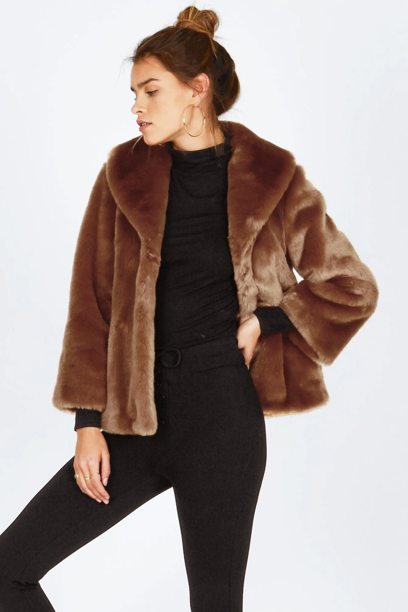 Amuse Society Fur Ever Mine Jacket