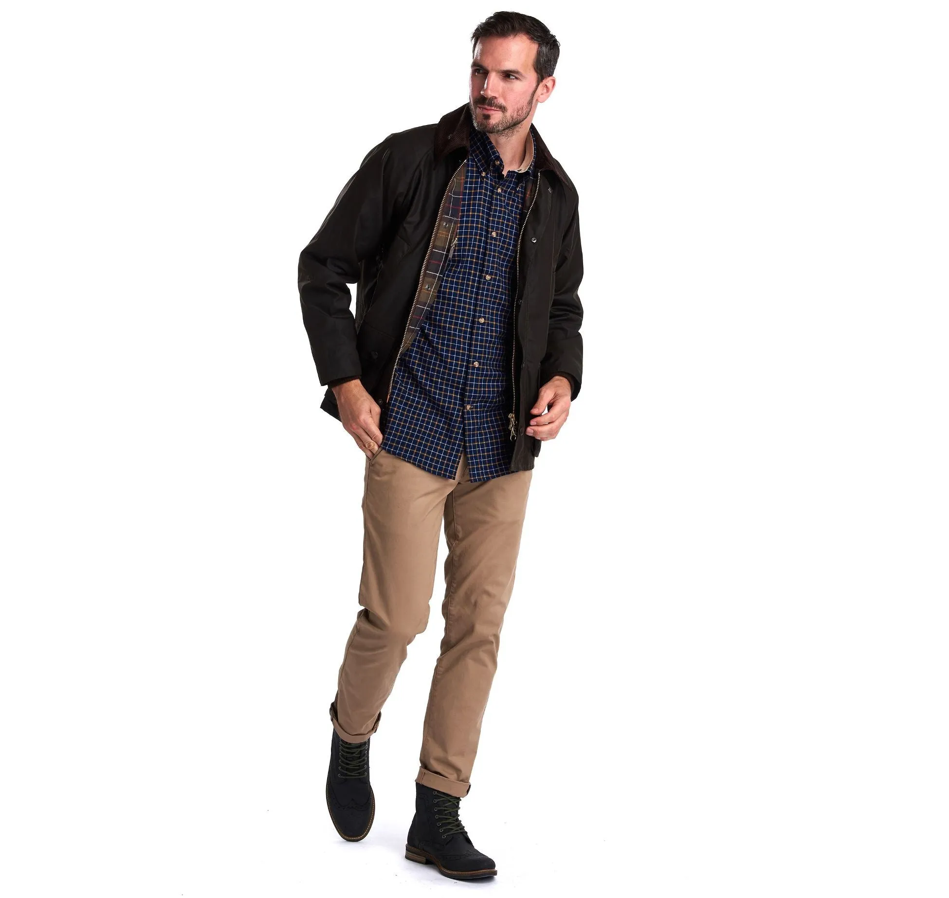 Barbour Men's Classic Bedale Wax Jacket