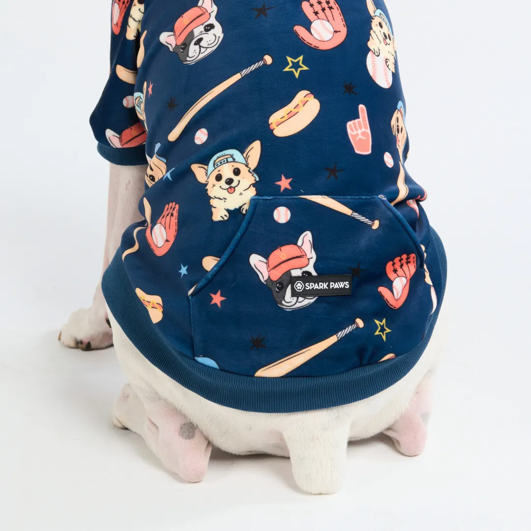 Baseball Dog Hoodie (2)