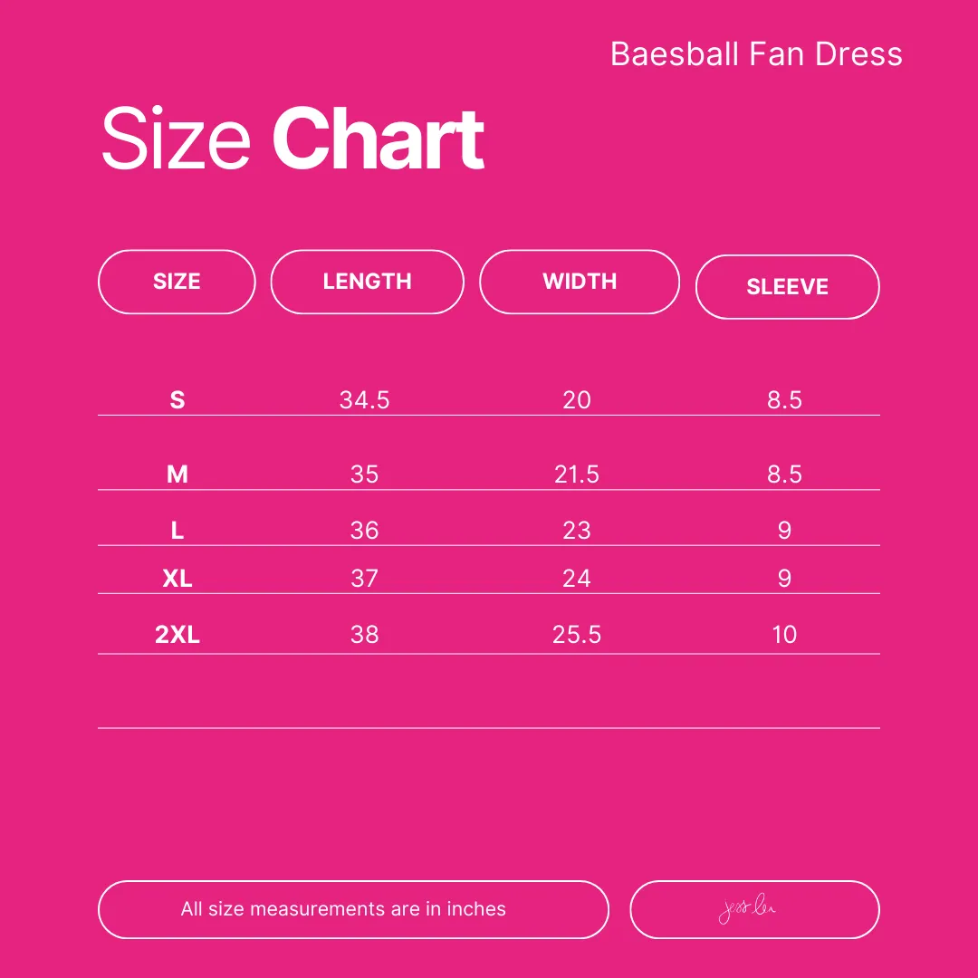 Baseball Fan Sequin Dress