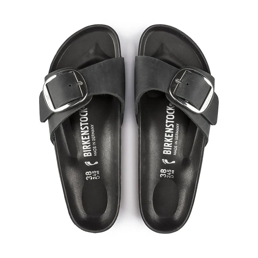 BIRKENSTOCK SANDALO MADRID BIG BUCKLE 1006523 NERO