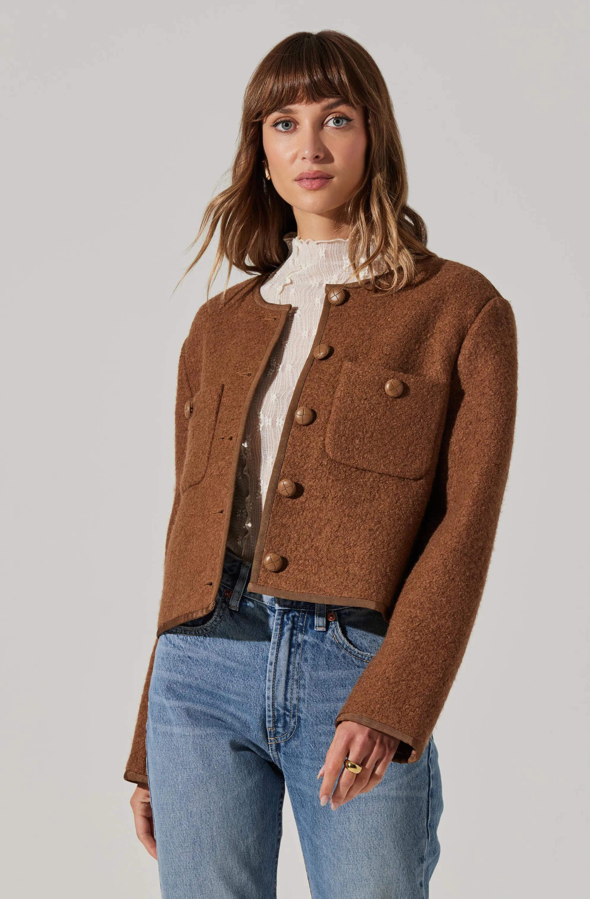 Calliope Wool Blend Jacket