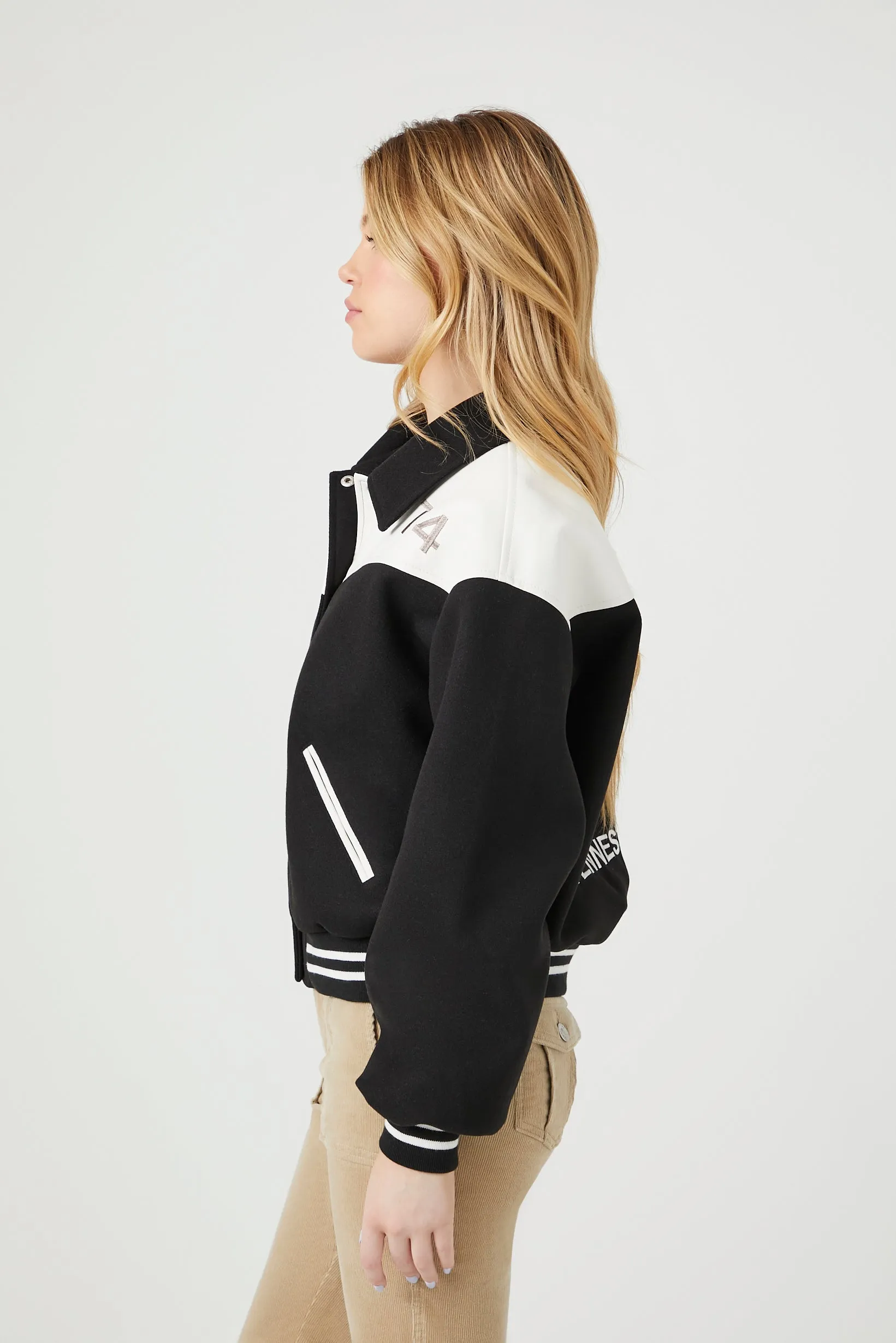 Colorblock Tennessee Bomber Jacket