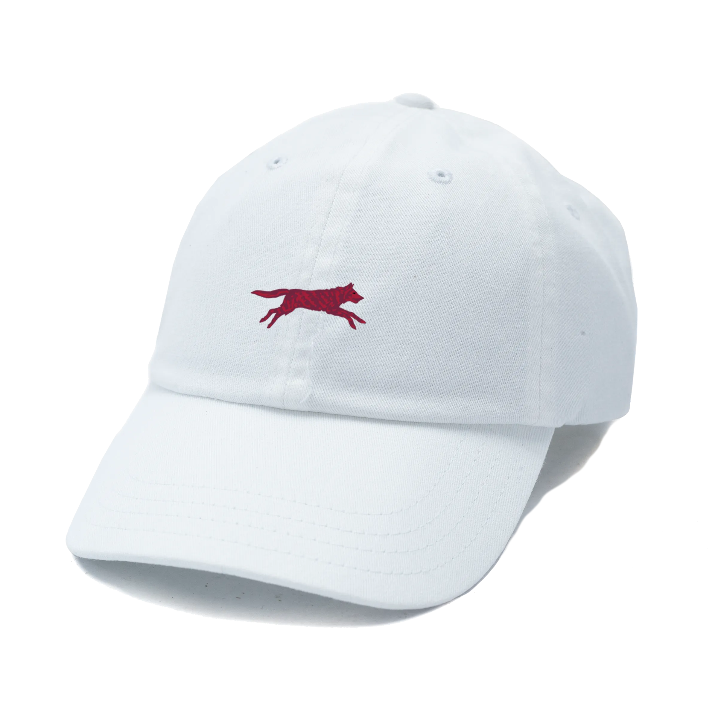 Crimson Wolf Welcome Dad Hat