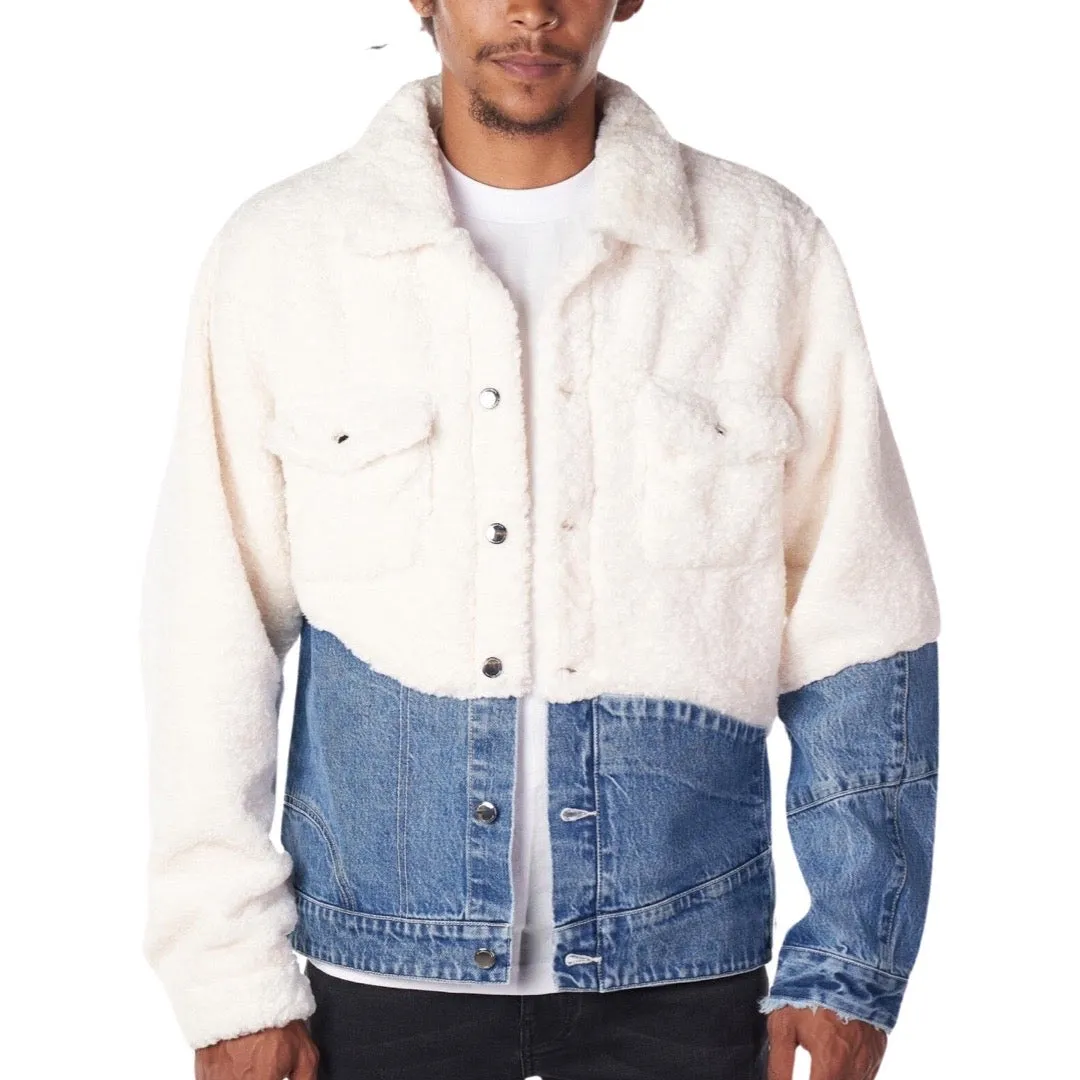 Dead Than Cool Sherpa Denim Jacket