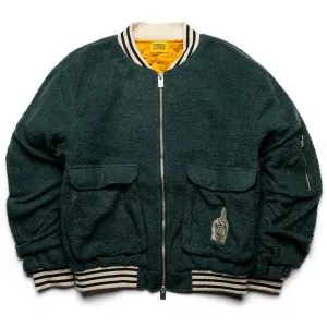 Diet Starts Monday Panther Bomber Jacket - Green