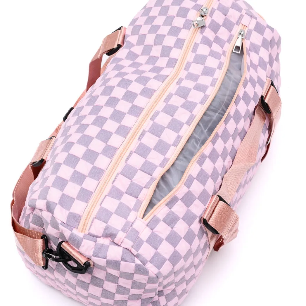 Elevate Travel Duffel in Pink