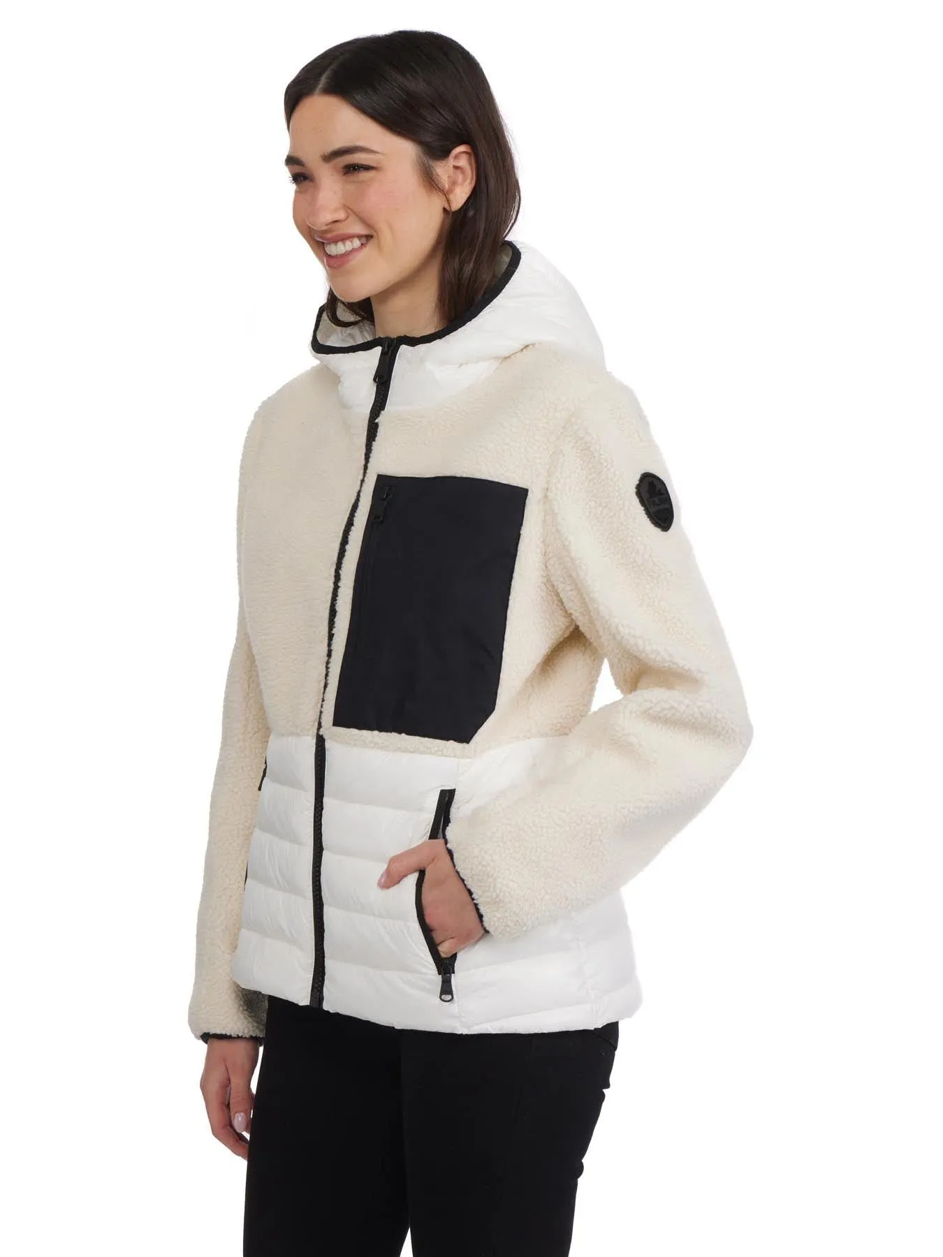 Fawn Women's Mixed-Media Transitional Jacket