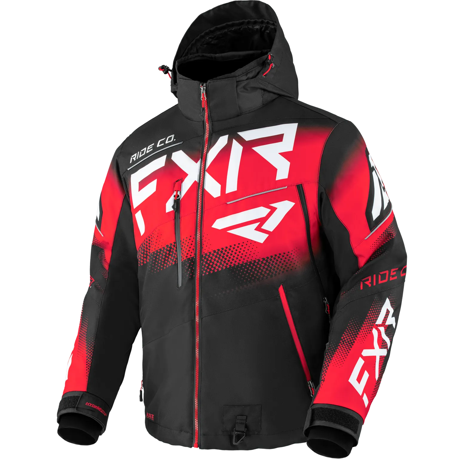 FXR Men's Boost FX Jacket Black/Red/White