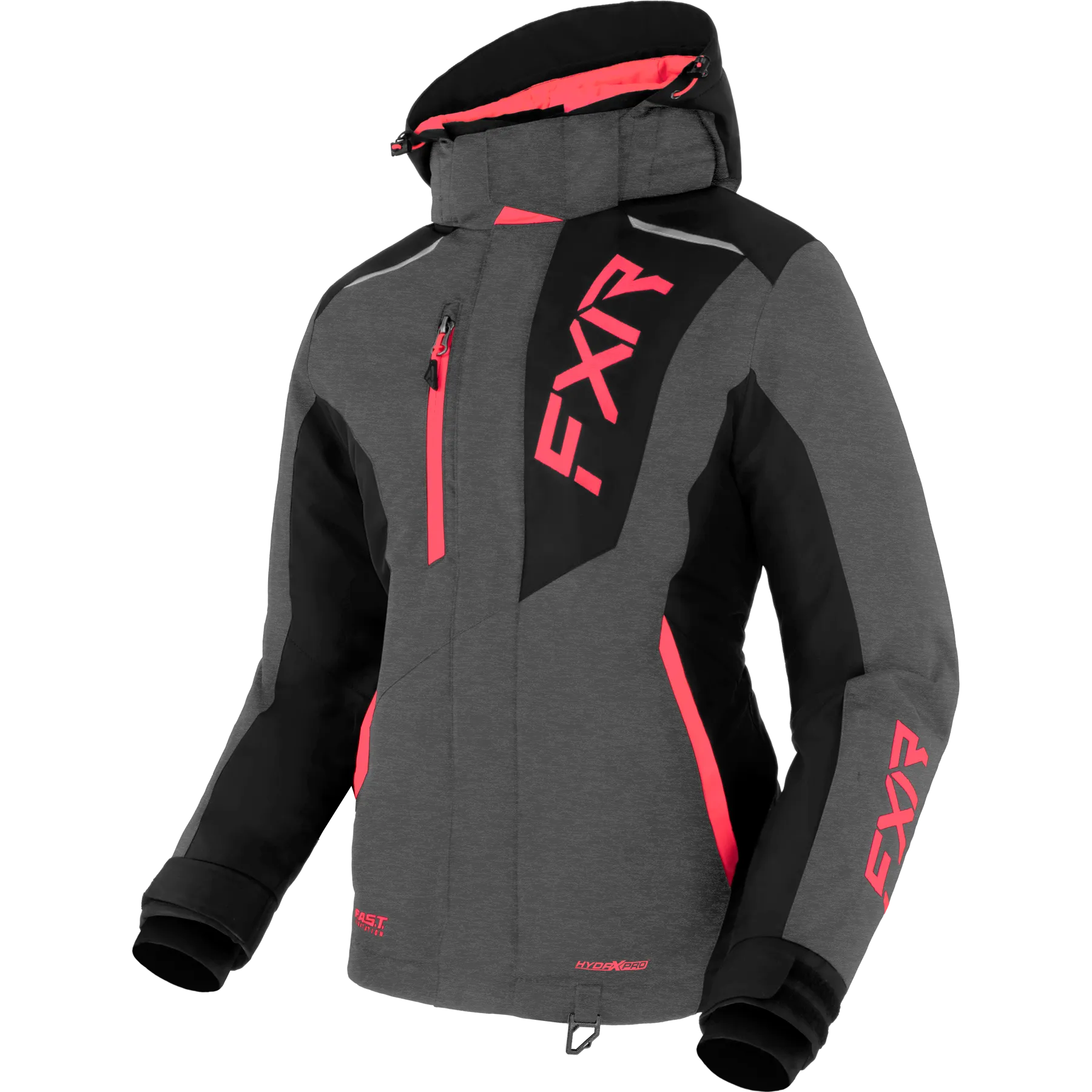 FXR Women's Pulse Jacket Grey Heather/Coral