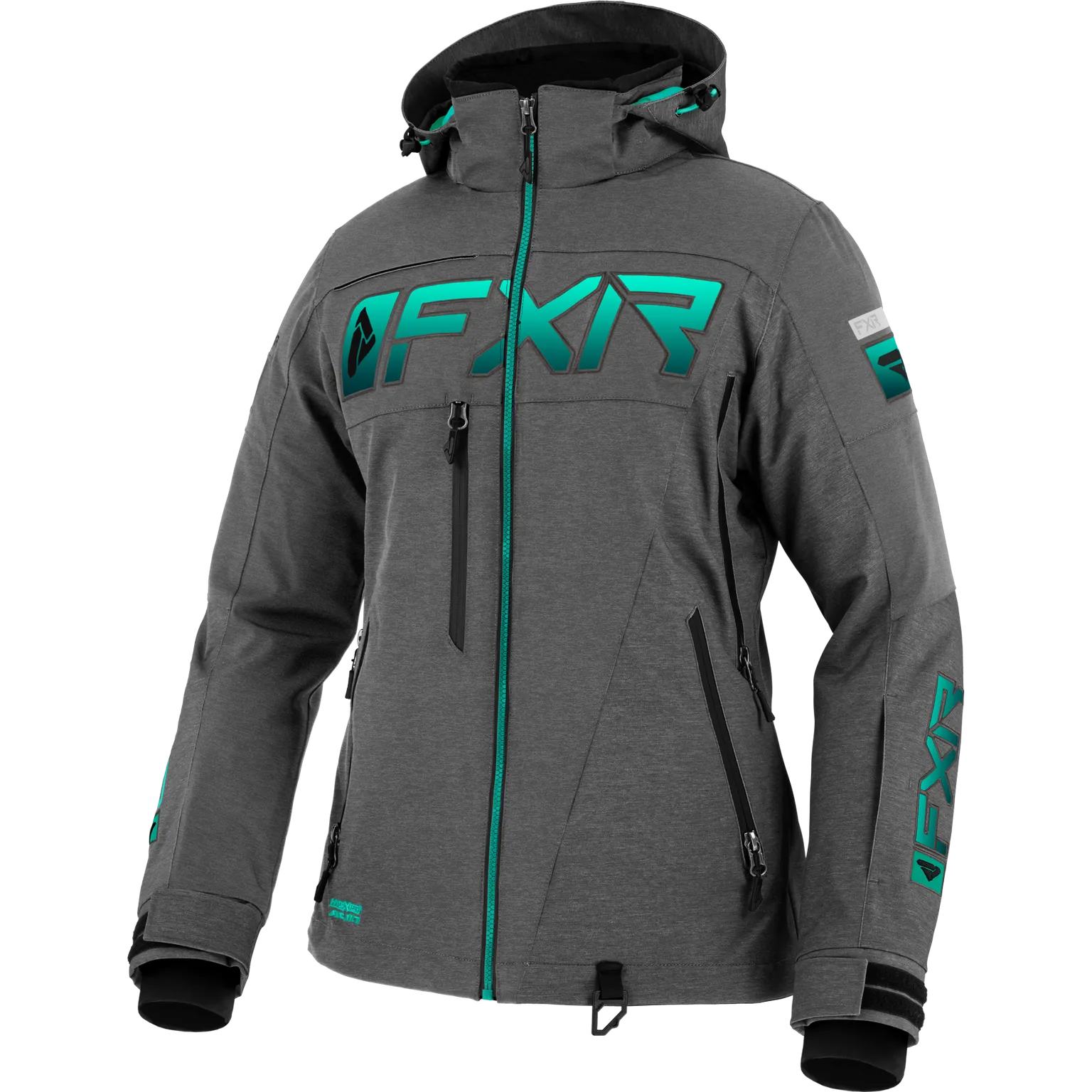 FXR Women's Ranger Jacket Grey Heather/Mint Fade