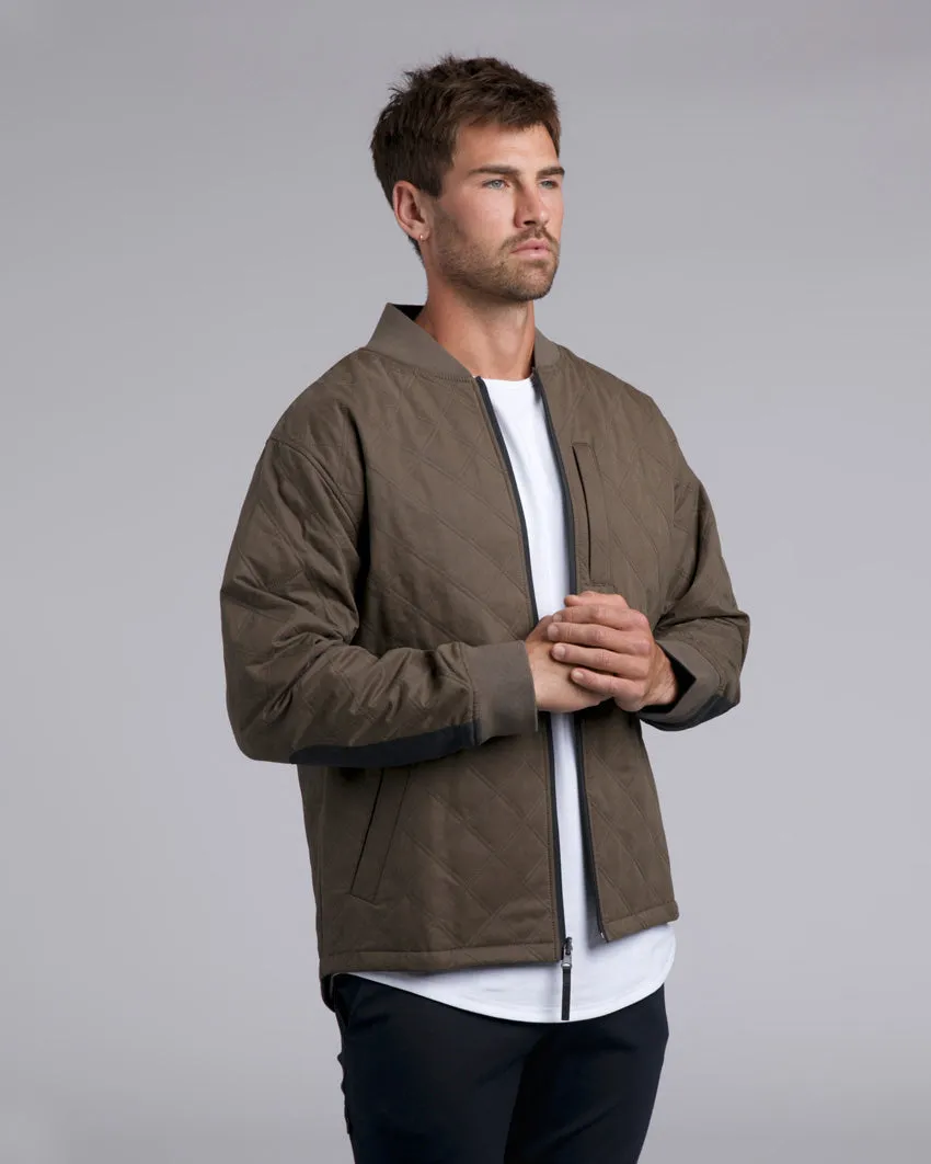 Hi-Lo Reversible Bomber Jacket