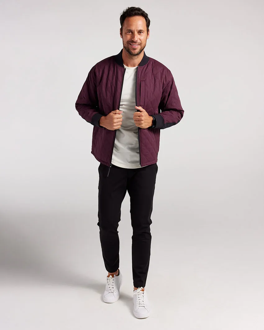 Hi-Lo Reversible Bomber Jacket