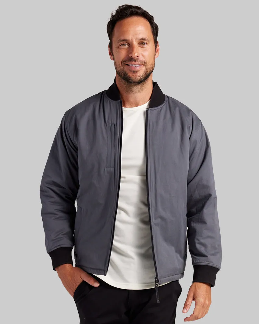 Hi-Lo Reversible Bomber Jacket