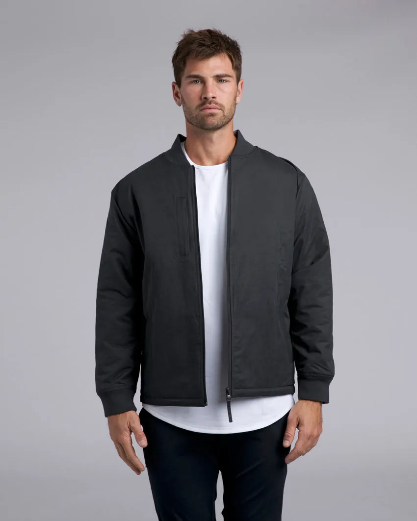 Hi-Lo Reversible Bomber Jacket