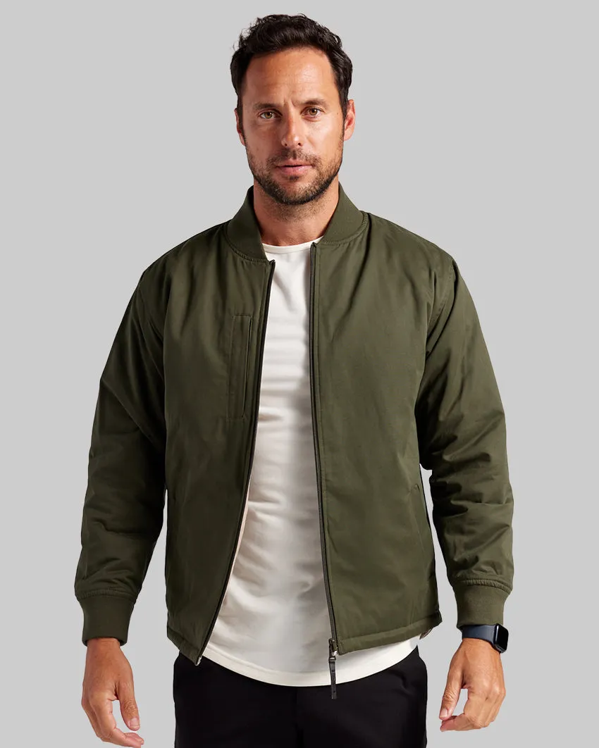 Hi-Lo Reversible Bomber Jacket