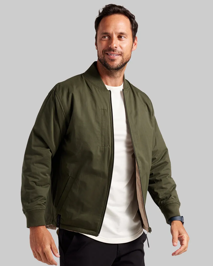 Hi-Lo Reversible Bomber Jacket