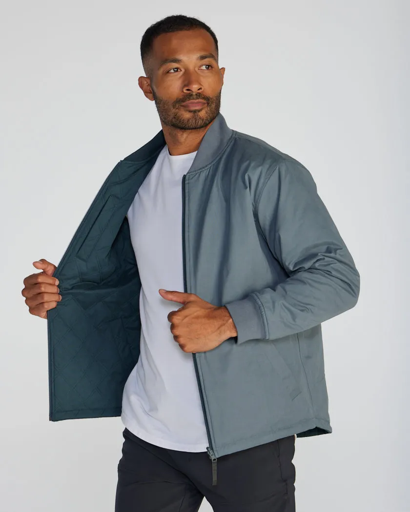 Hi-Lo Reversible Bomber Jacket