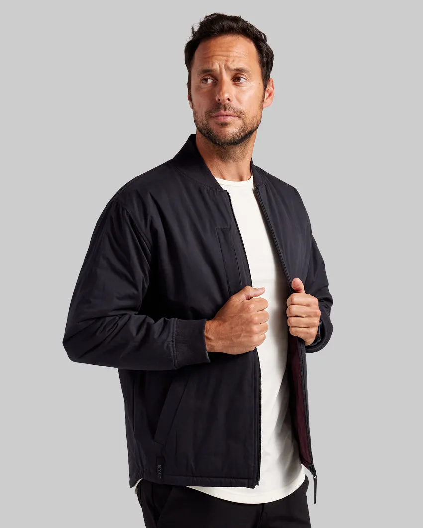 Hi-Lo Reversible Bomber Jacket