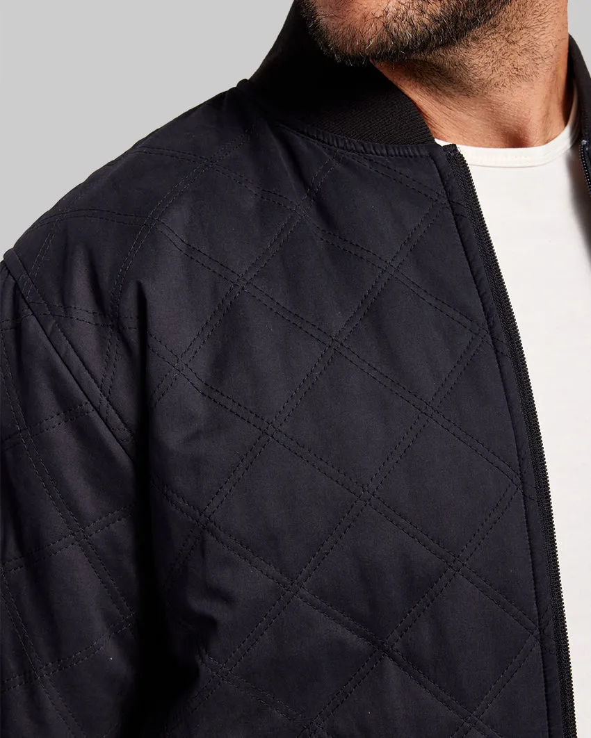 Hi-Lo Reversible Bomber Jacket