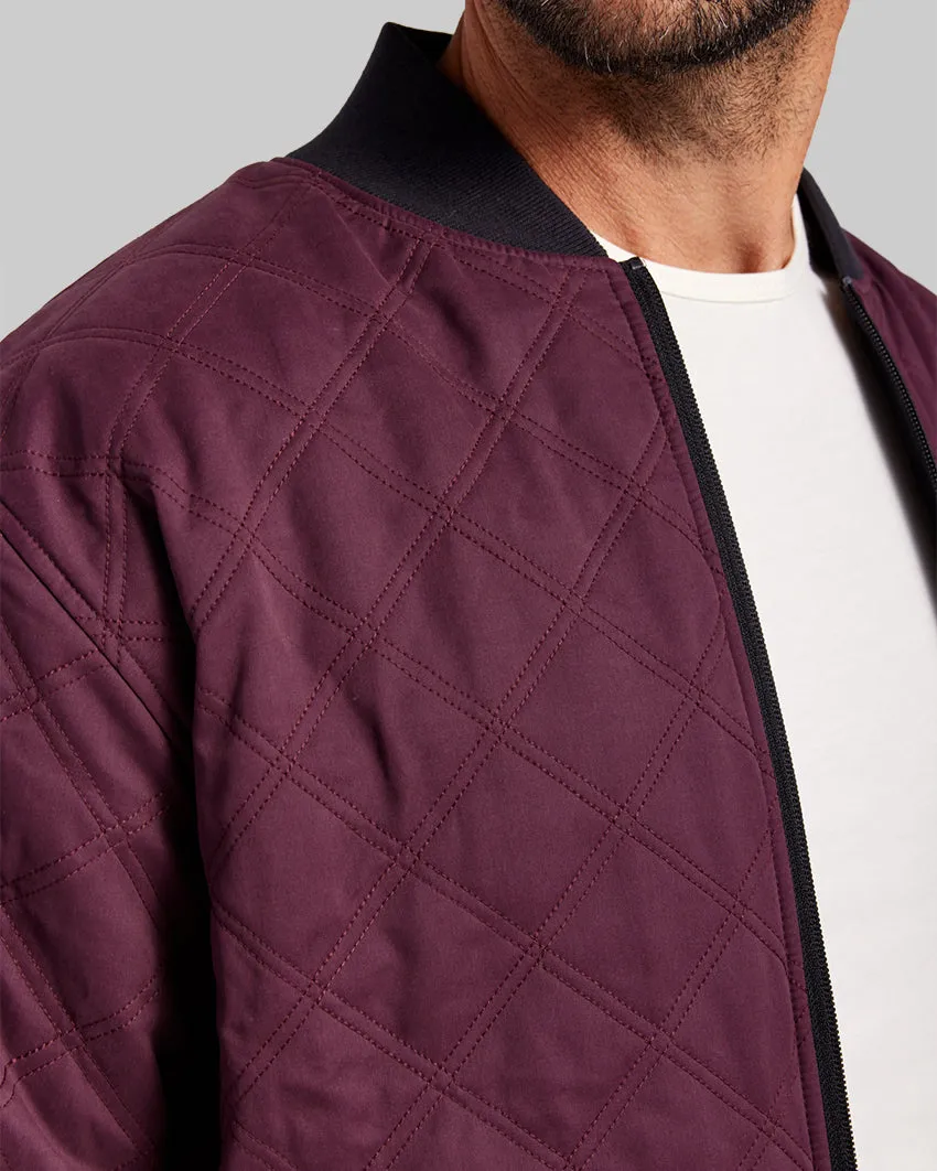 Hi-Lo Reversible Bomber Jacket