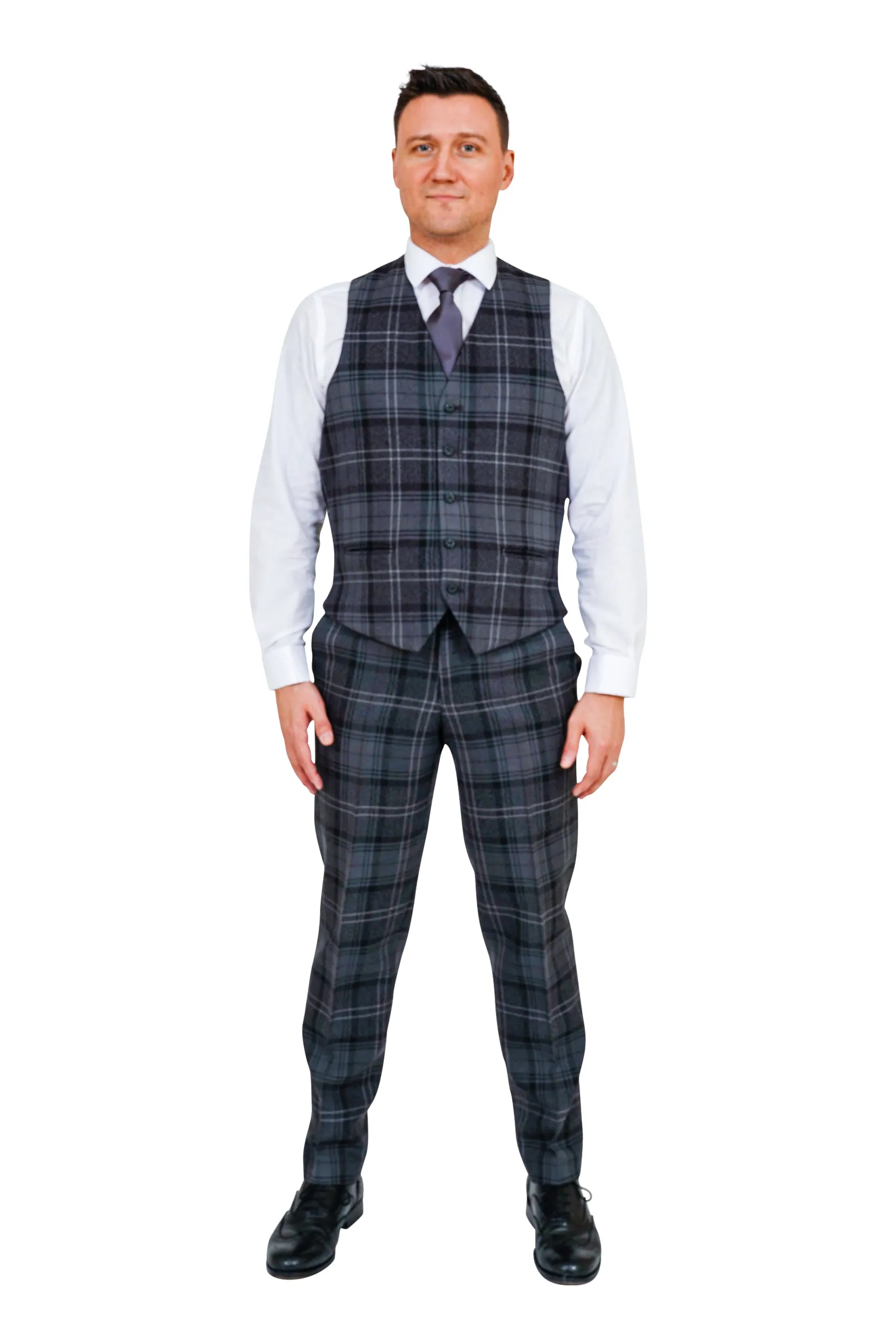 Highland Granite Tartan Trews hire outfit