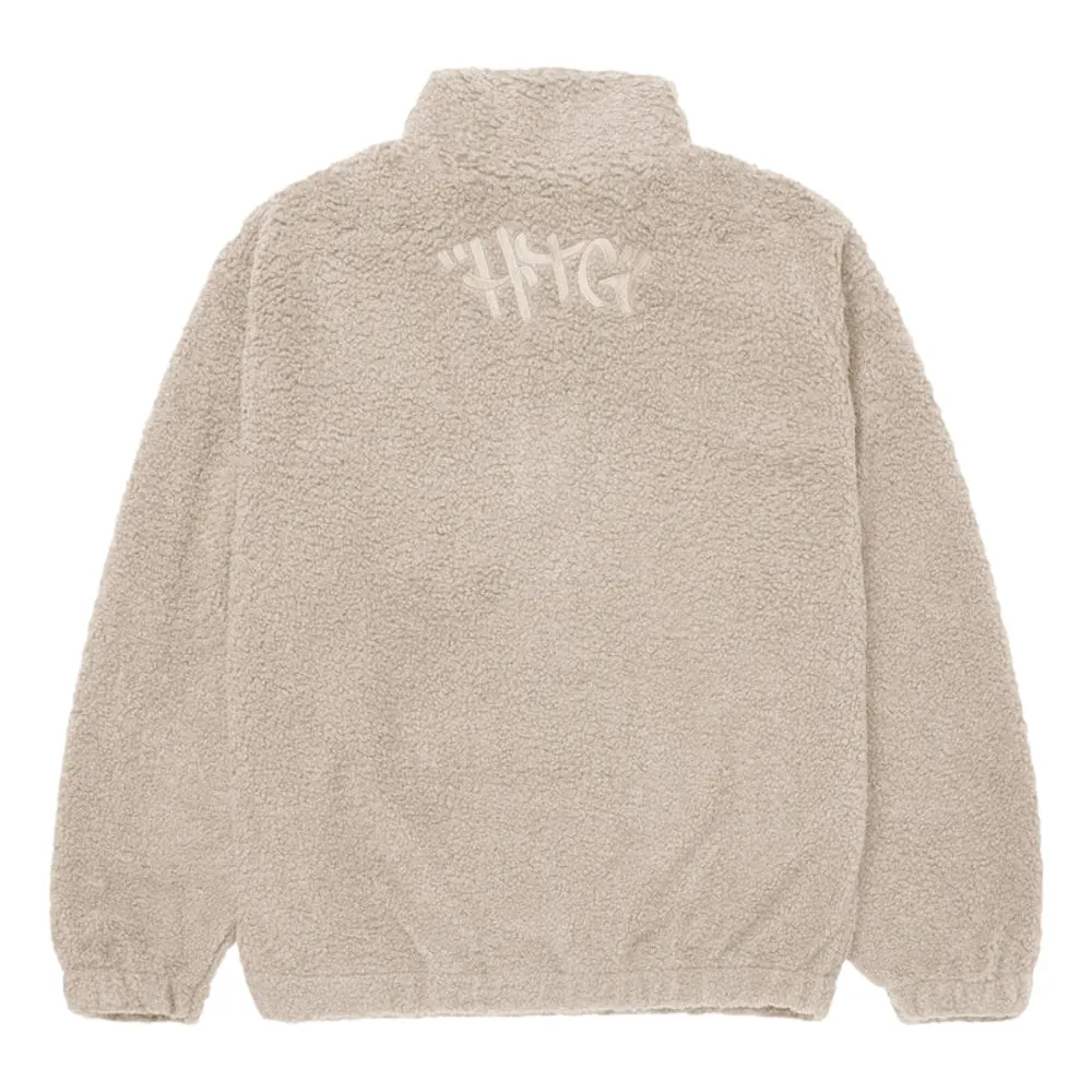 HONOR THE GIFT SCRIPT SHERPA PULLOVER-BONE