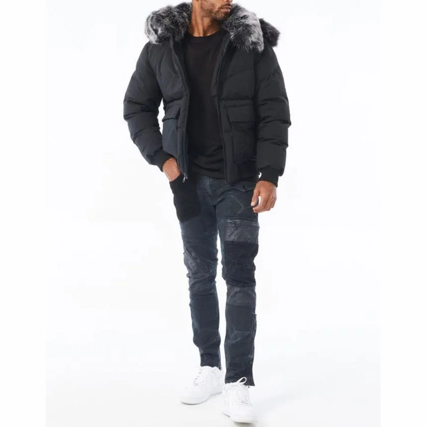 Jordan Craig Hollis Bomber Jacket (Black) 91541