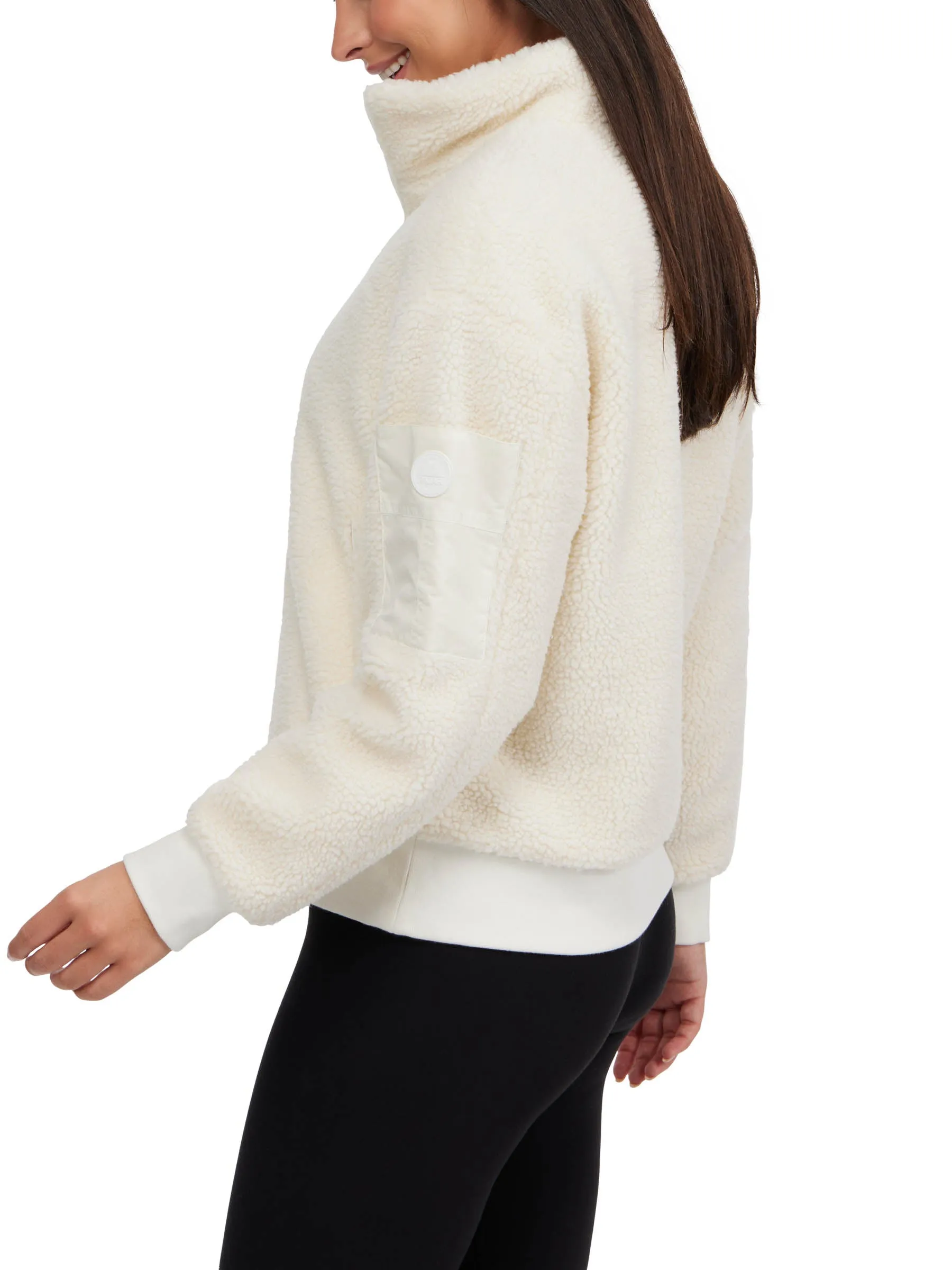 Kaminak Women's Half-Zip Sherpa Sweatshirt