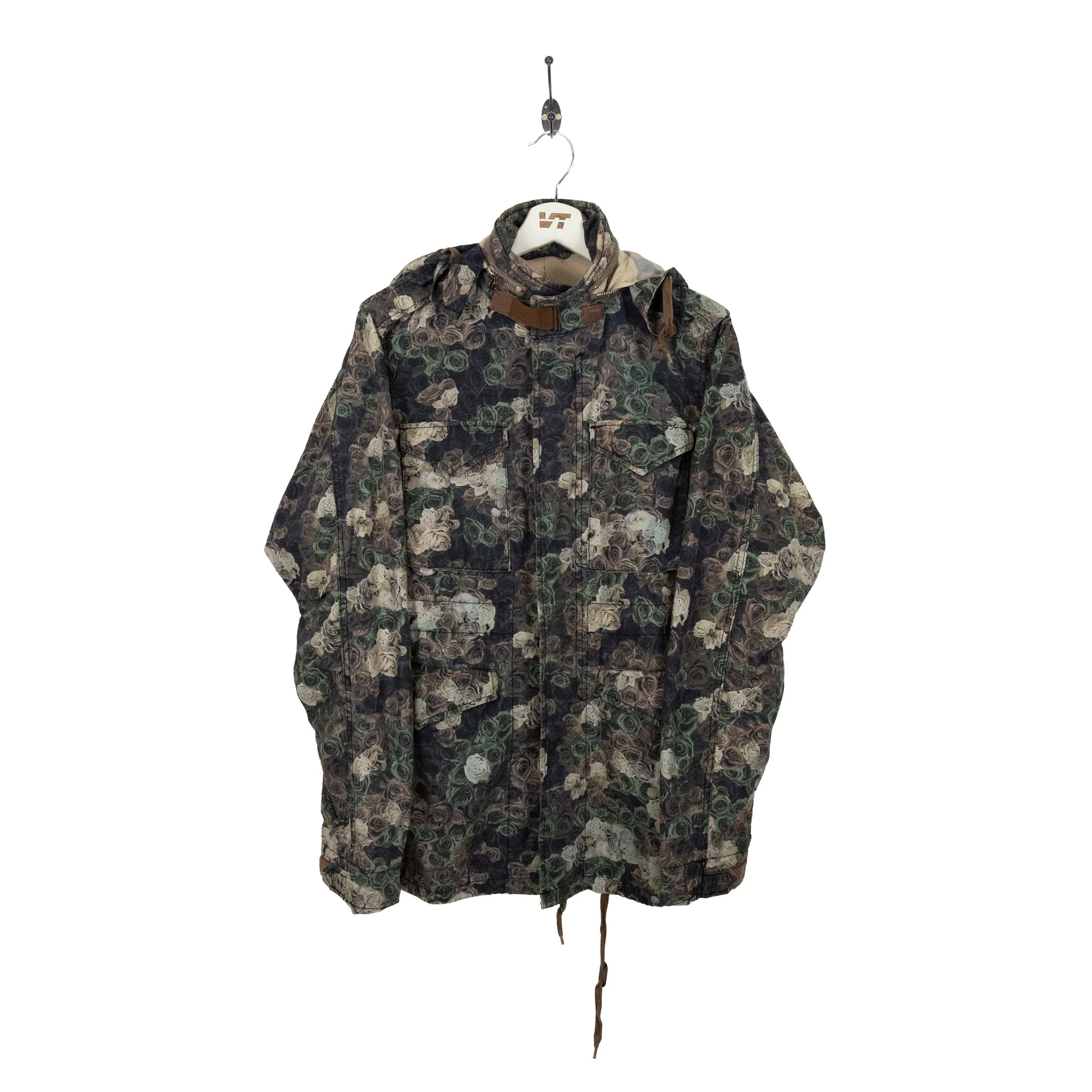 Maison Mihara Yasuhiro Floral Print Utility Jacket