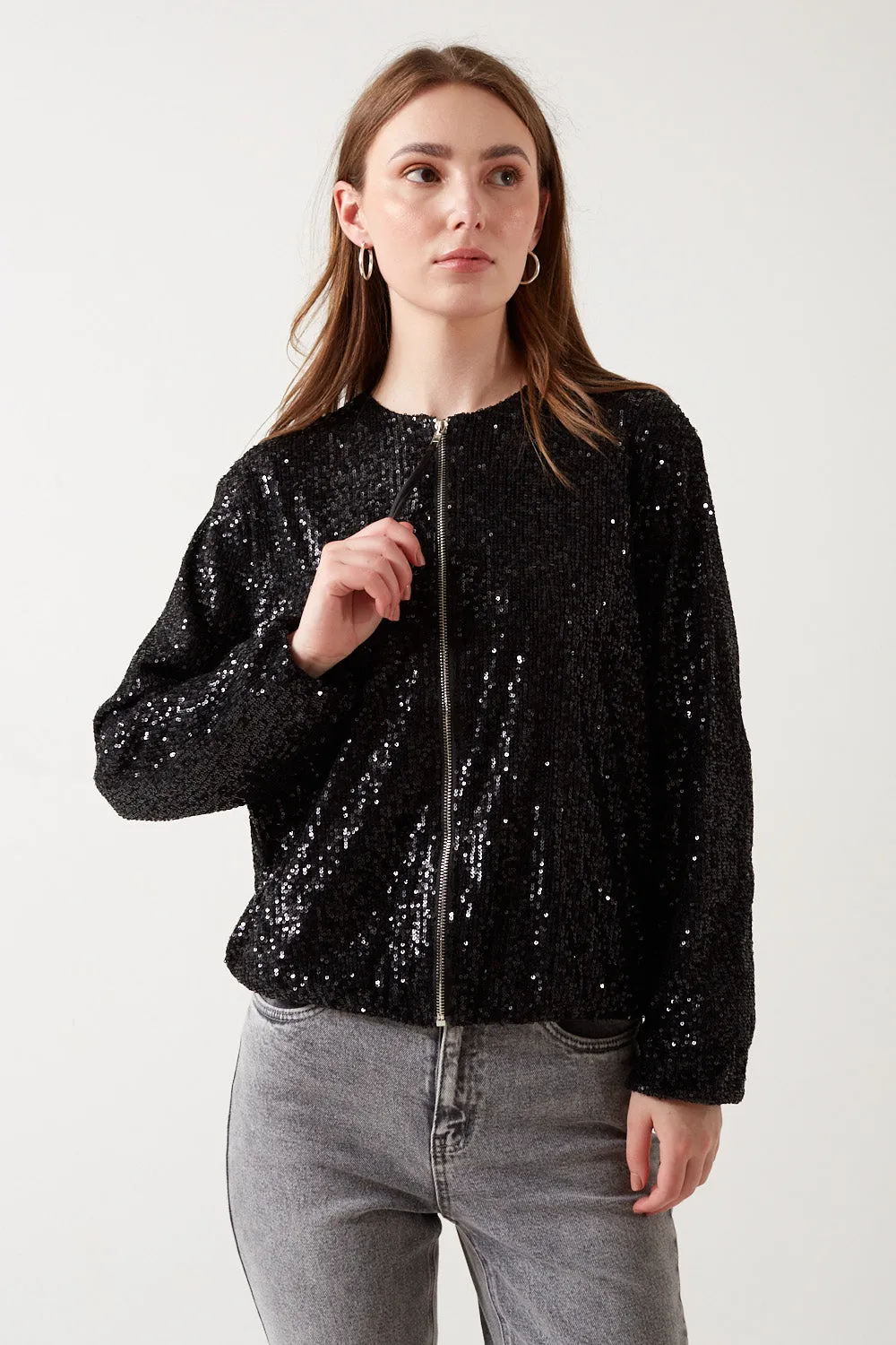 Marc Angelo Luna Sequin Jacket