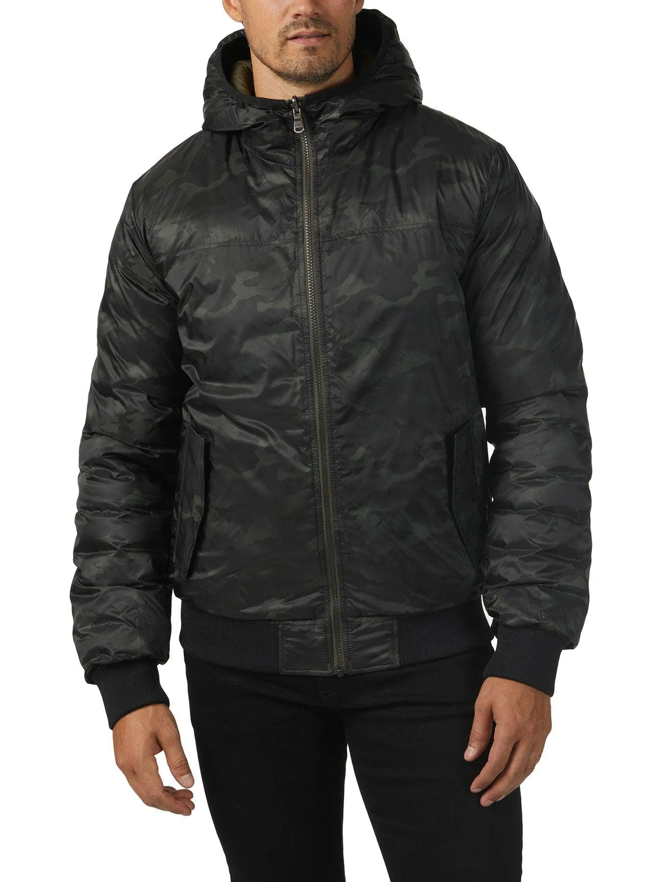 Maxwell Men's Lightweight Reversible Bomber