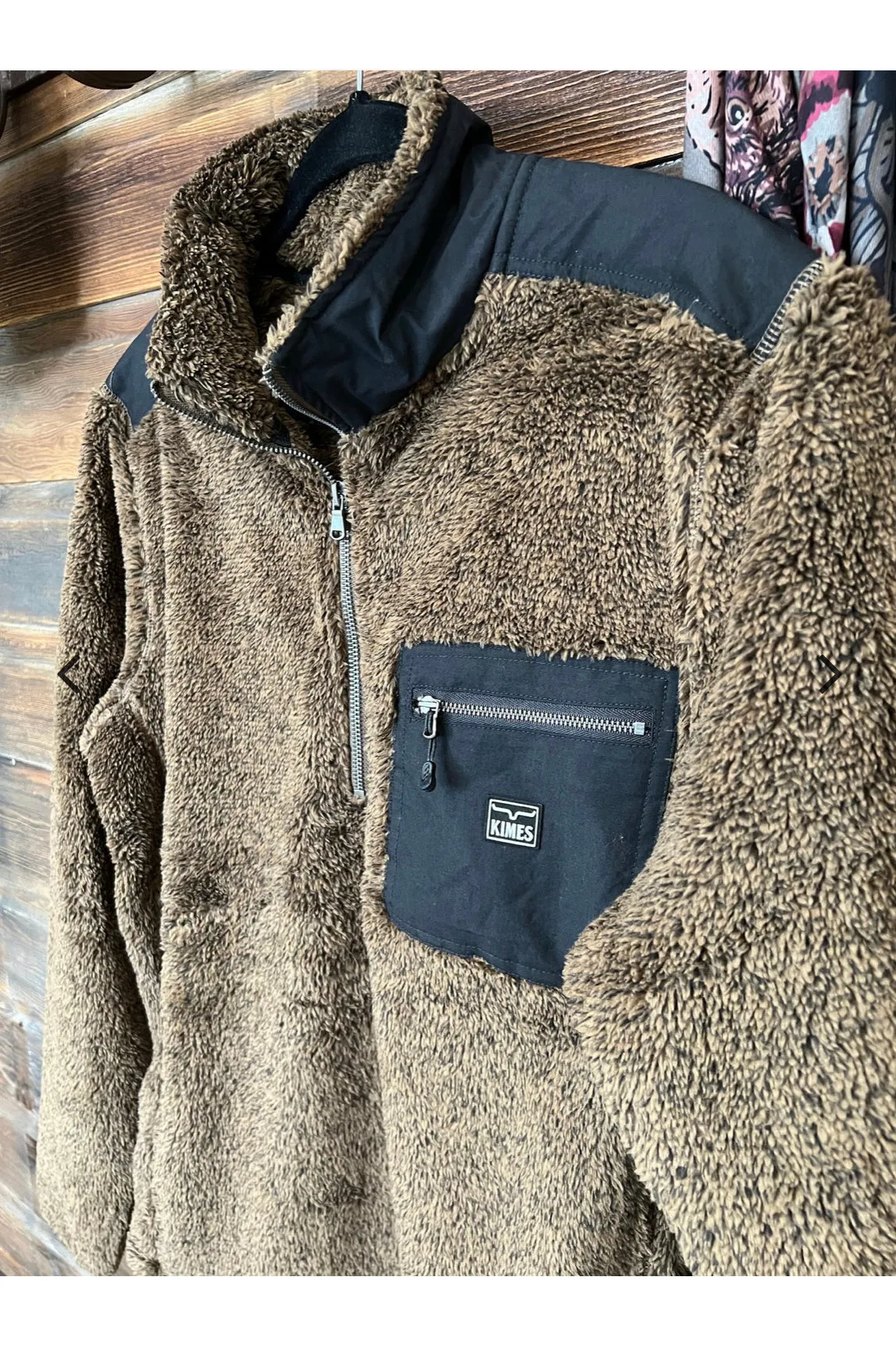 Mens Brown Sherpa