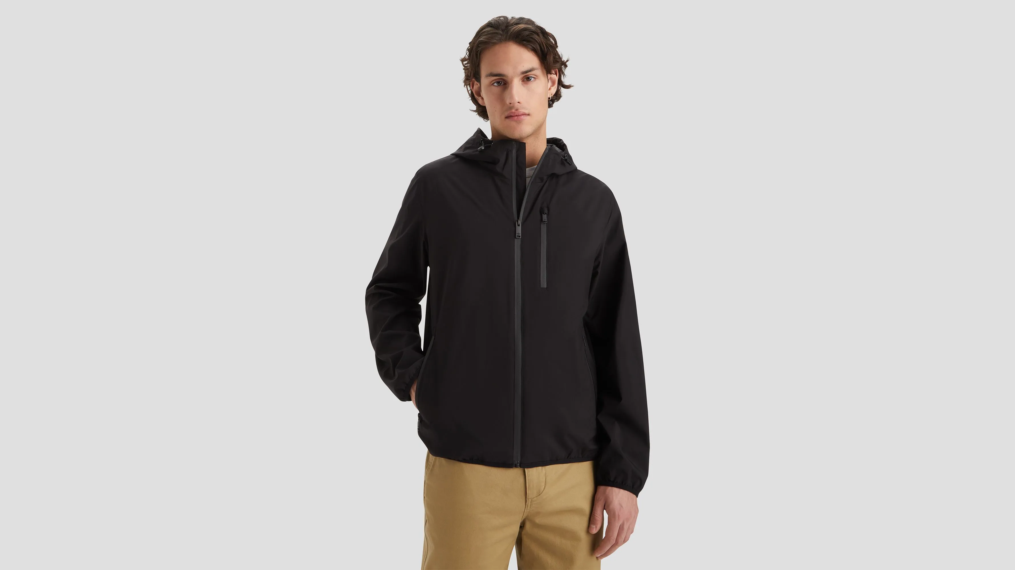 Men's Lightweight Windbreaker Jacket