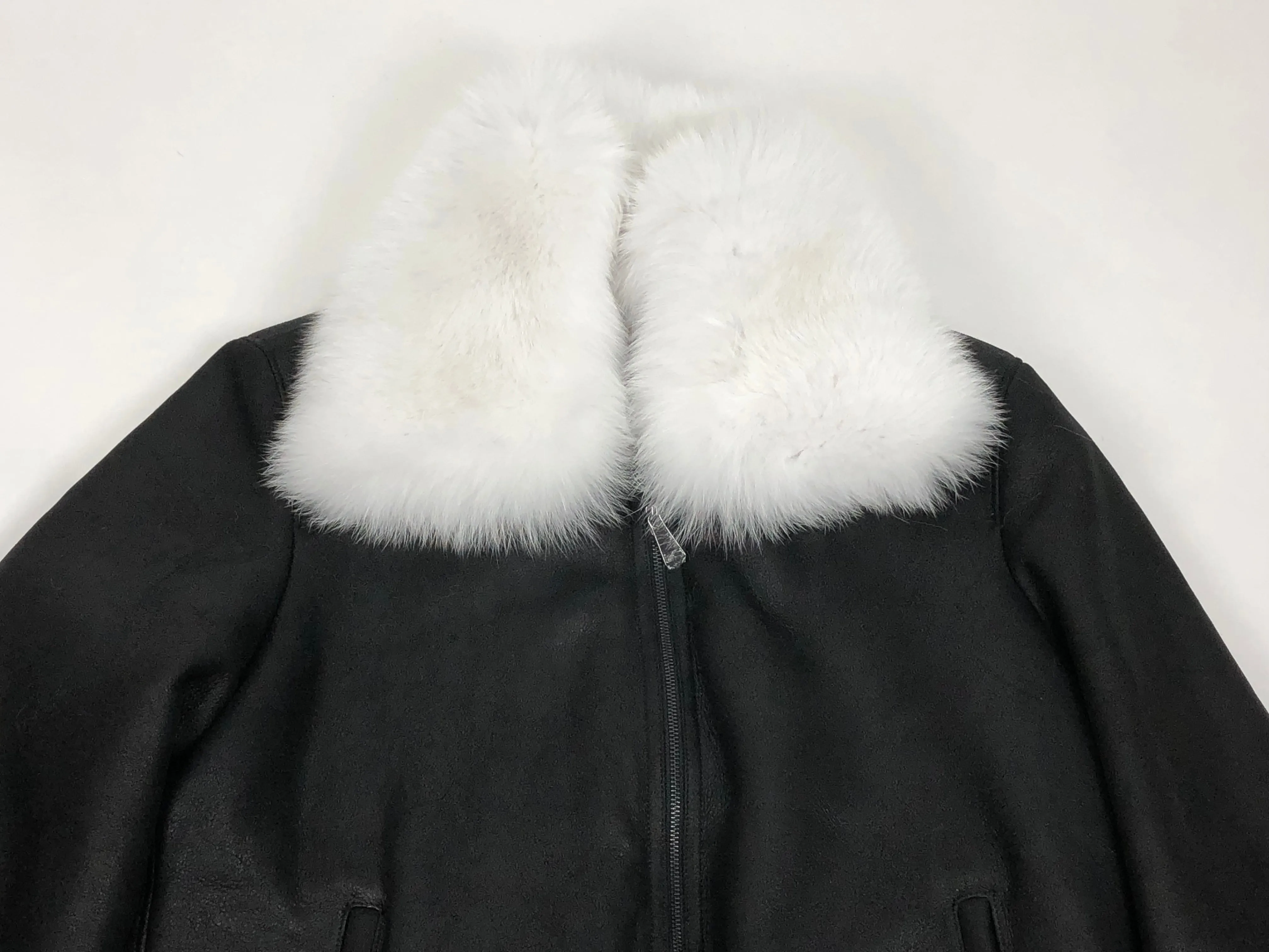 Men's Shearling Baseball Jacket