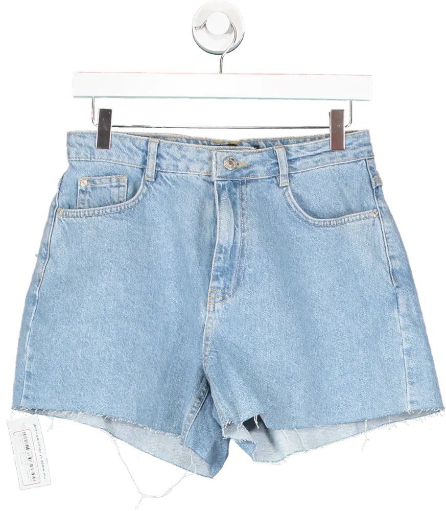 Missguided Blue Jean Shorts UK 8