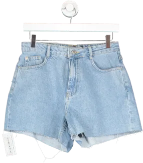 Missguided Blue Jean Shorts UK 8