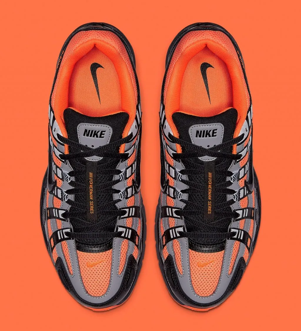 Nike P-6000 Total Orange Black