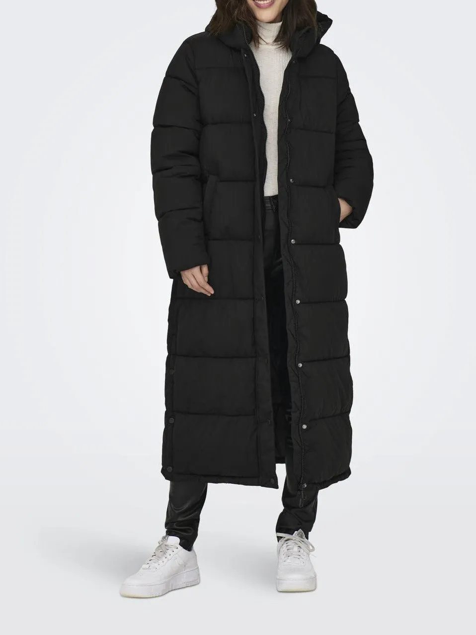 ONLY Piper Long Hooded Puffer Jacket