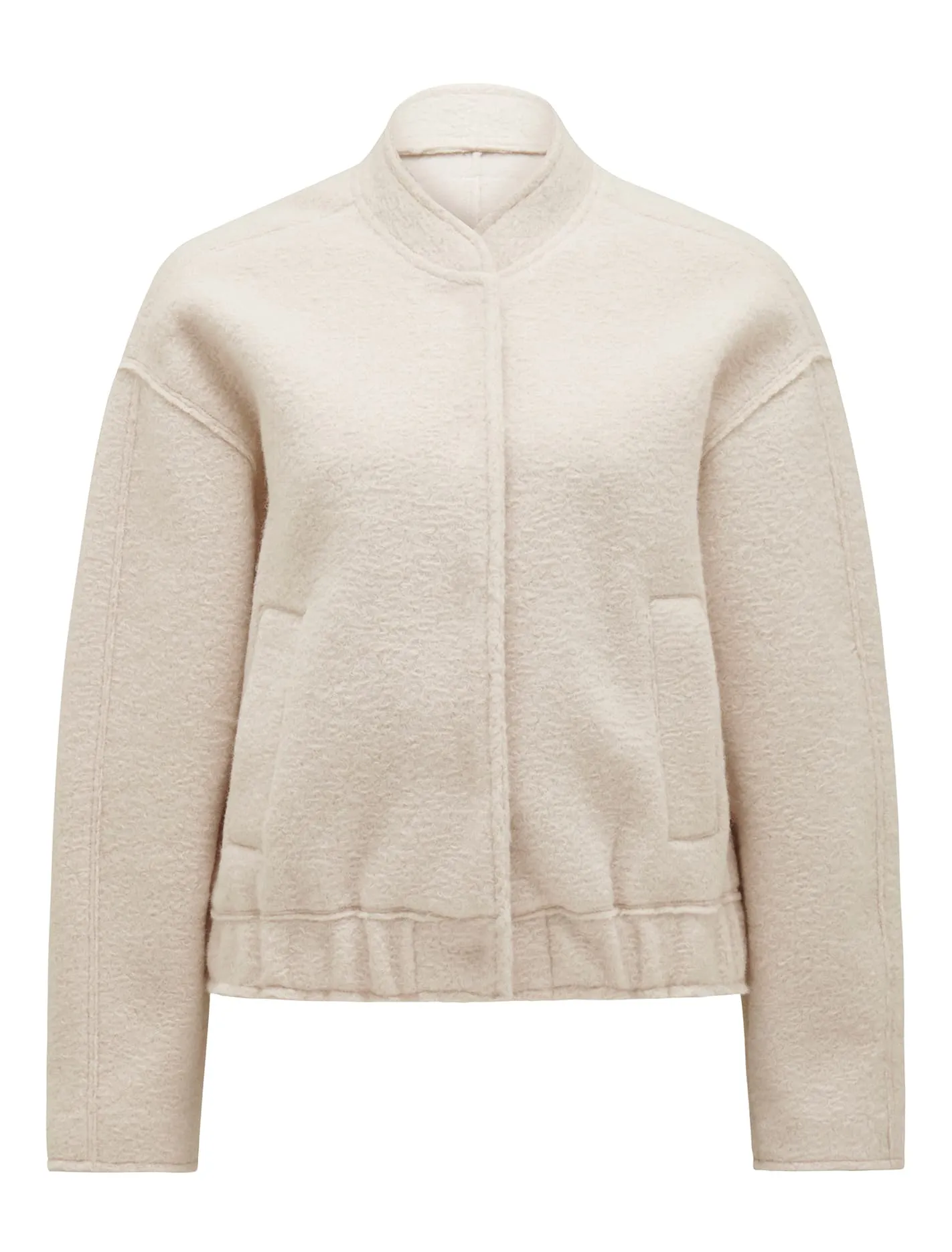 Otto Textured Bomber Jacket