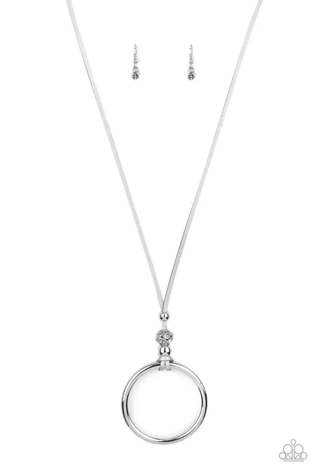 Paparazzi BLING Into Focus - Silver Necklace