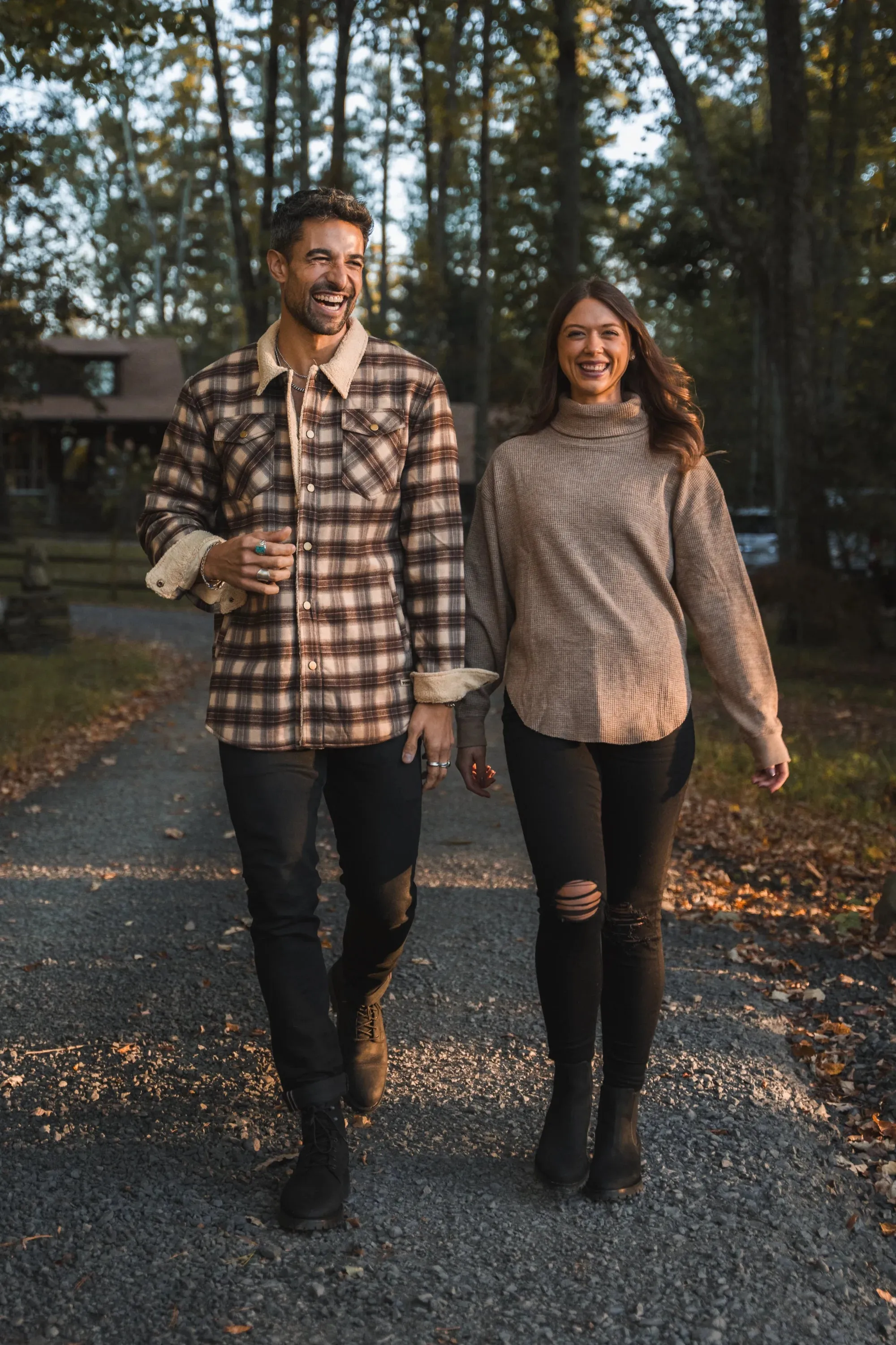 Plaid Sherpa Jacket